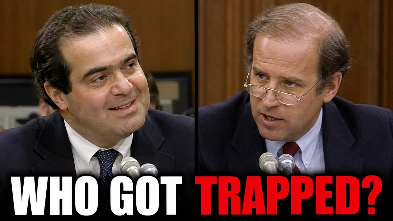 What Scalia Said When Joe Biden Tried to Trap Him in 1986 Will Leave You SPEECHLESS!