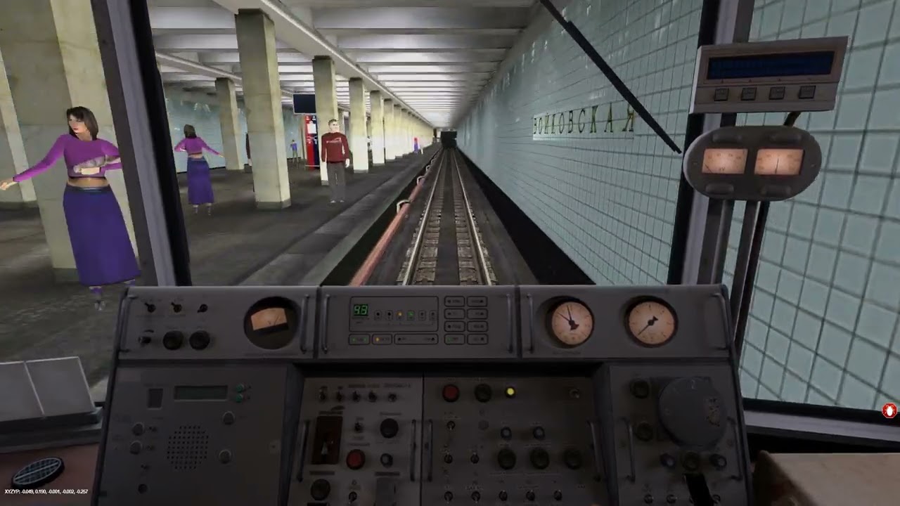 Trainz 12 | Замоскворецкая Линия | Ховрино - Алма-Атинская | 81-717.5