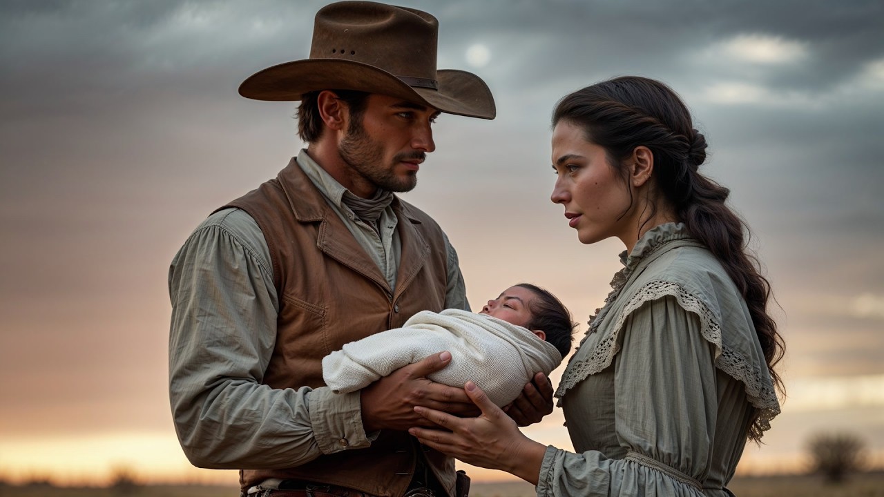 She Thought She'd Never Hold A Baby, Then The Cowboy Placed Their Son In Her Arms