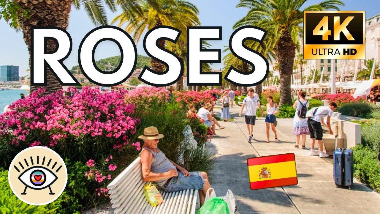 Discover Roses, the jewel of the Costa Brava | Walking Tour | Beaches, history, and magic 🌈