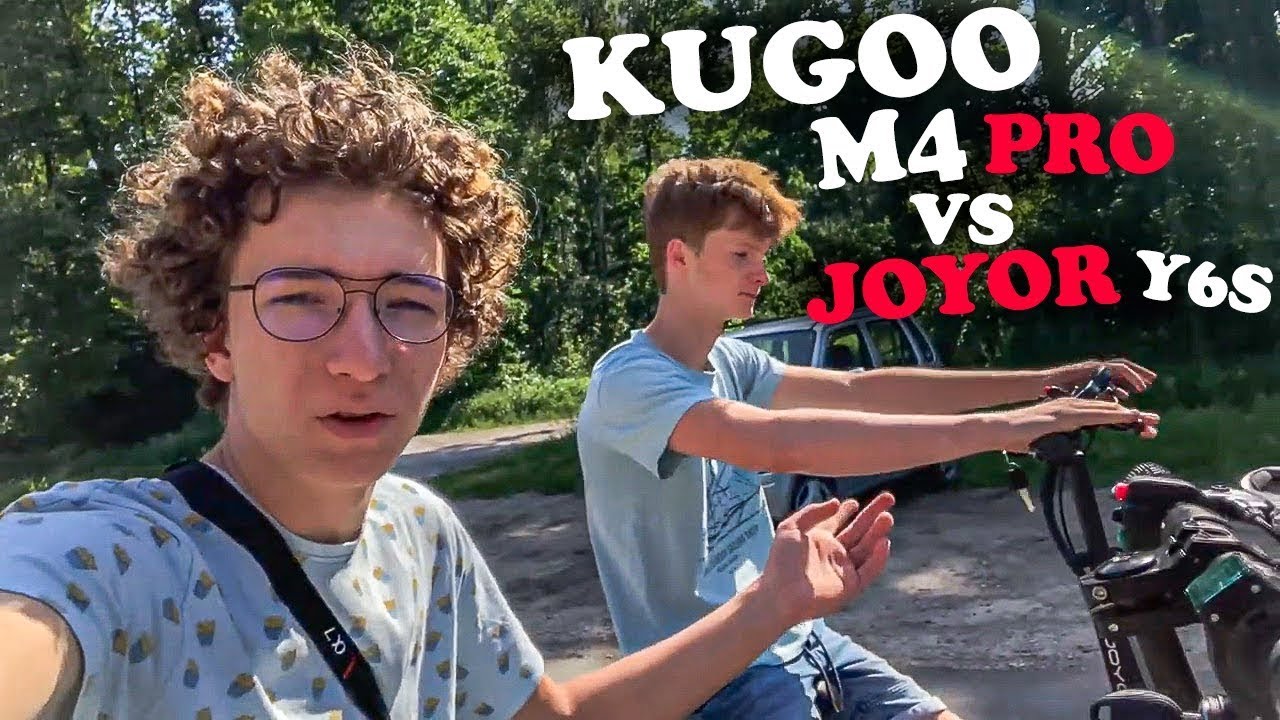 KUGOO M4 PRO vs JOYOR Y6S! Test większych zabawek!