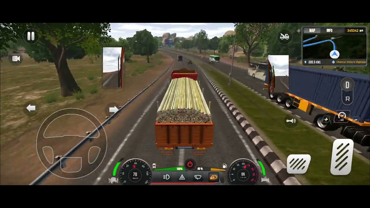 Truck driving highway|#gameplay #gaming #like #top #trending #truck |