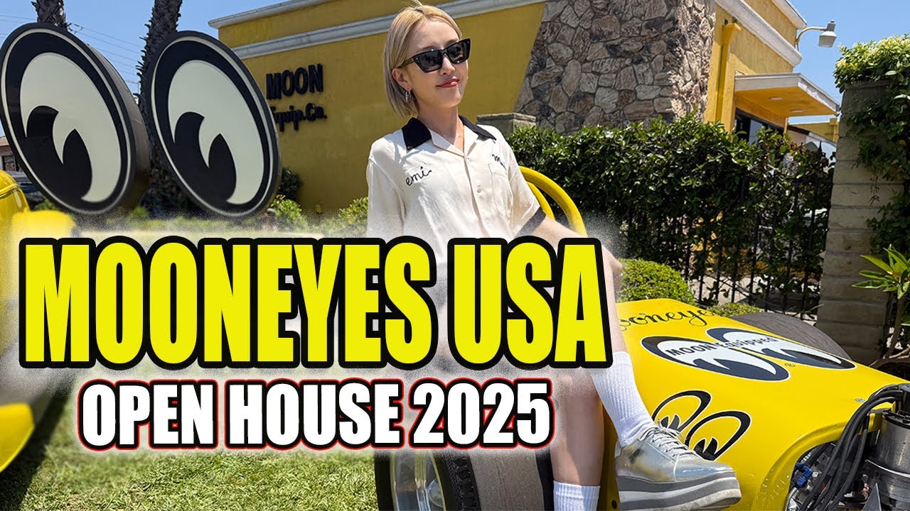 【Car Show/車イベント】MOONEYES USA OPEN HOUSE 2025 〜ホットロッド大集合〜【日本語/英語字幕/ 4K 】