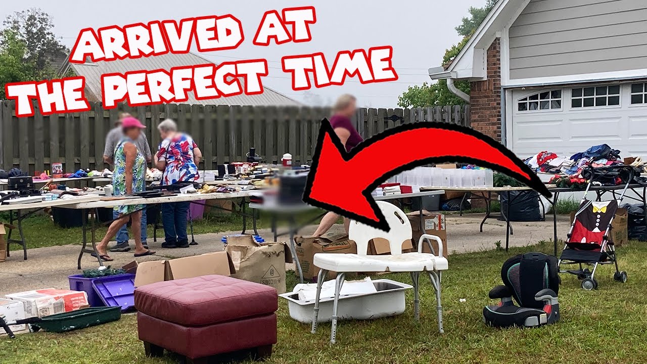 I Got To The Yardsale At The PERFECT Time