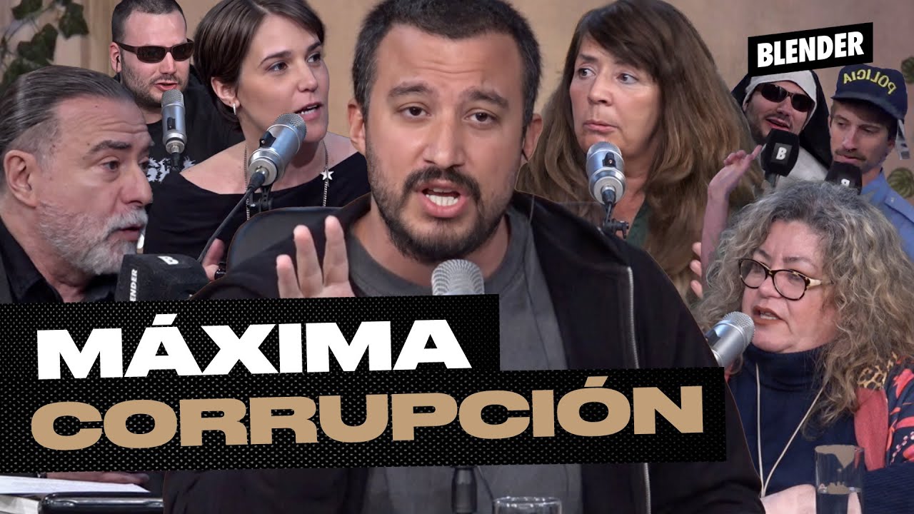 SIETECASE, CERRUTI, HALFON y CÁNGARO en JUERNES de CORRUPCIÓN  | HAY ALGO AHÍ | BLENDER