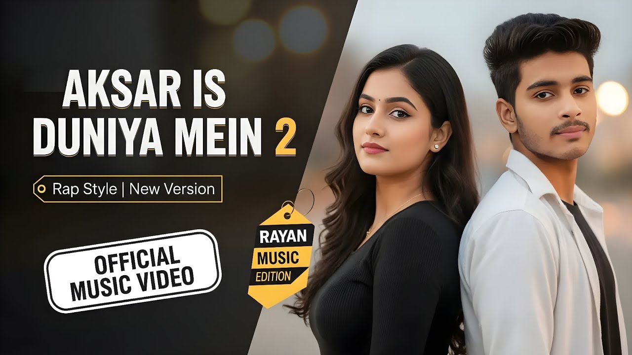 Aksar Is Duniya Mein 2 | Rap Style New Version | Official Music Video | Latest New Song 2025  | REM