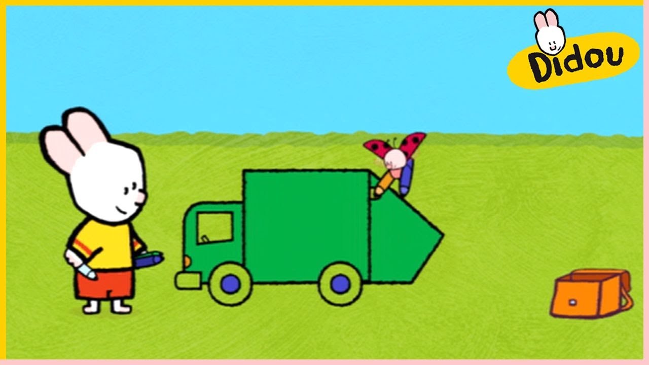 Didou, dessine moi un camion poubelle | Didou construis-moi | 70' Compilation