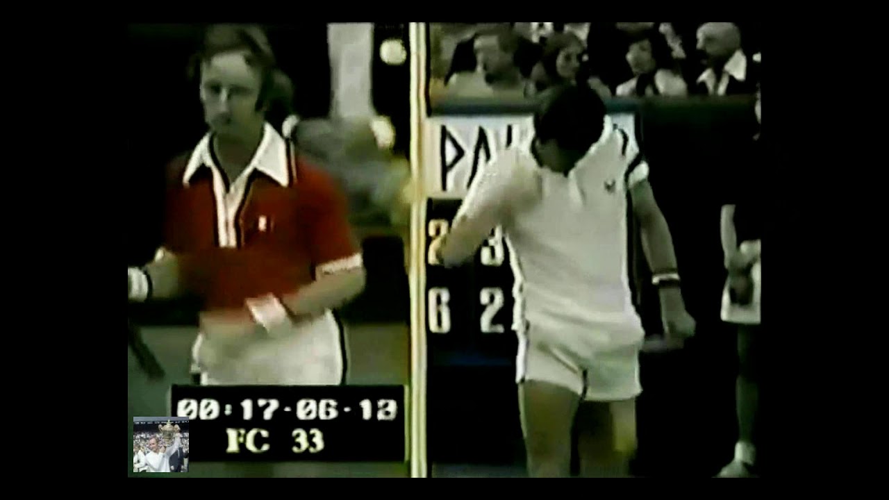 Las Vegas Challenge Match 1975 - Rod Laver vs Jimmy Connors ( Fragment )