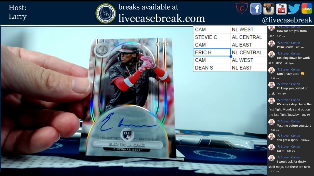 2024 TOPPS TRIBUTE RELEASE DAY BREAK ELLY DE LA CRAZY!!