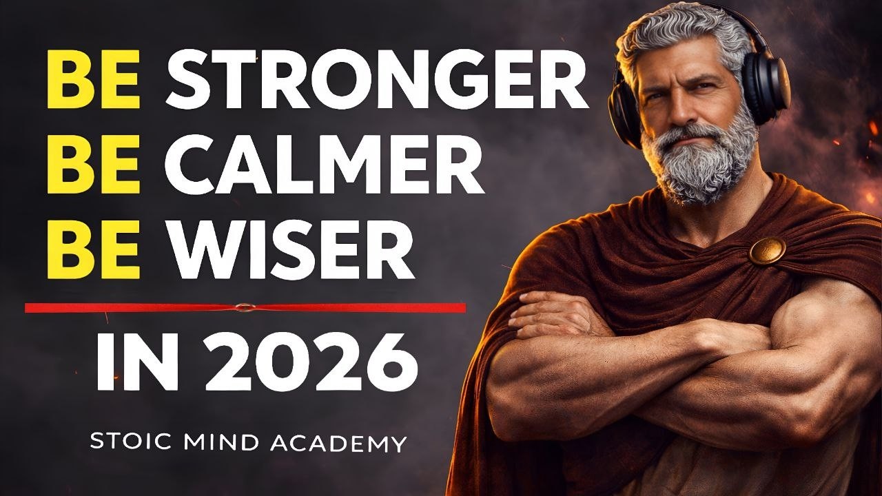 BE Stronger, BE Wiser, BE Calmer in 2026 - 2026 IS YOUR YEAR  STOICISM