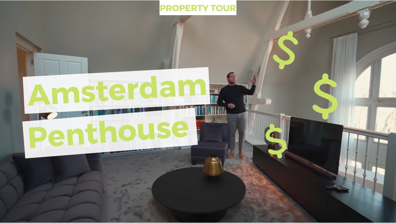 Inside an Amsterdam PENTHOUSE | ListingsNL Tour #1