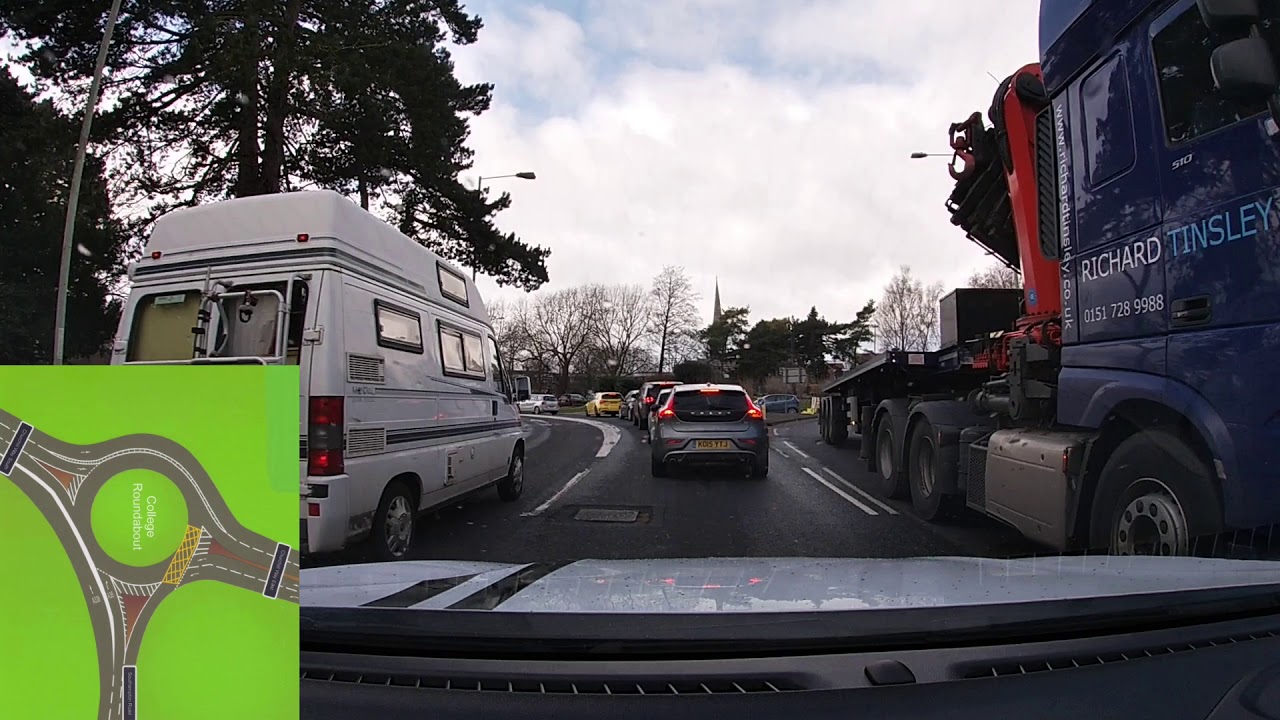 College Roundabout, Salisbury - all directions - PP