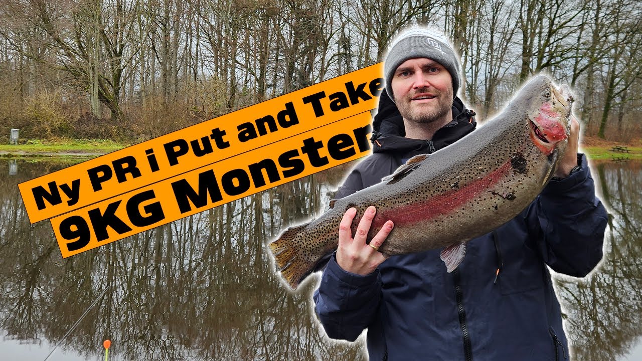 Put and Take med Kæmpefangst – 9 kg Regnbueørred! 🎣🐟 | Vestjyllands Put and Take