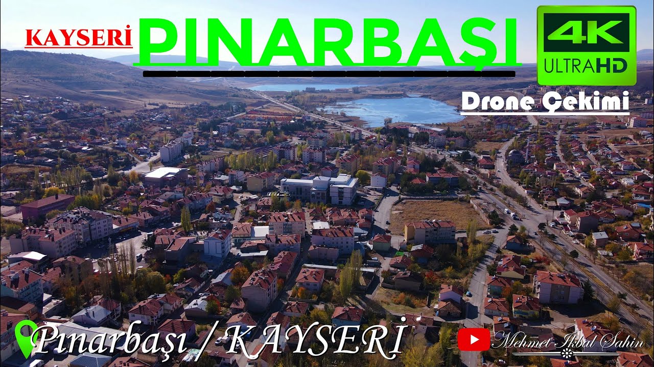 Pınarbaşı / KAYSERİ - 4K Drone Çekimi / 12.11.22