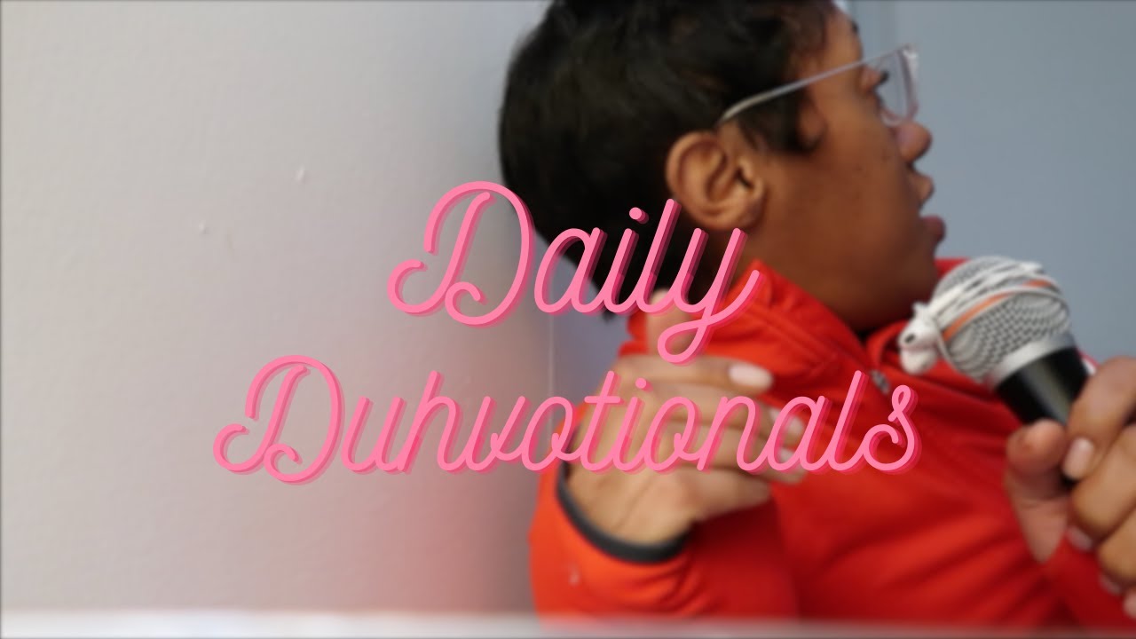 Daily Devotionals Episode 3: Mark my words