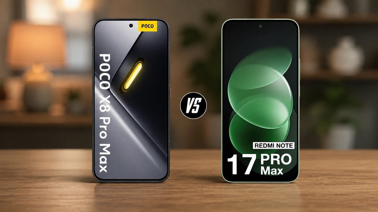 poco x8 pro max vs redmi note 17 pro max - full animated comparison ⚡ which one is best
