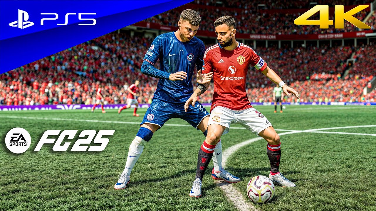 FC 25 - Man United vs. Chelsea Ft. Ruben Amorim, | Premier League 24/25 Full Match | PS5™ [4K60]