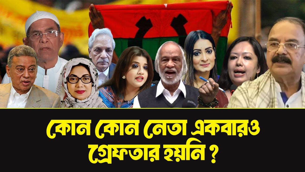 বিএনপির যে নেতারা কখনো কারাগারে যায়নি । BNP । INFOTAINMENT BD