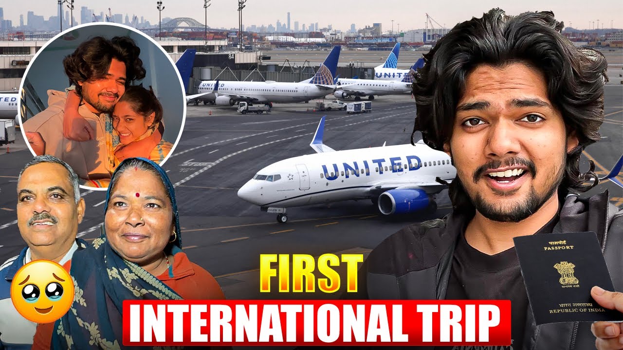 My first International Trip 🥹&hearts;️ | The Roamer Amit #vlog