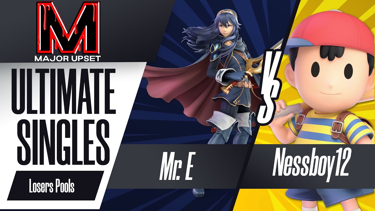 Mr. E (Lucina) vs Nessboy12 (Ness) - Ultimate Singles Losers Pools - MAJOR UPSET