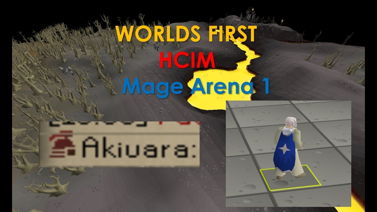 OSRS - HCIM Mage Arena 1 (World's First)