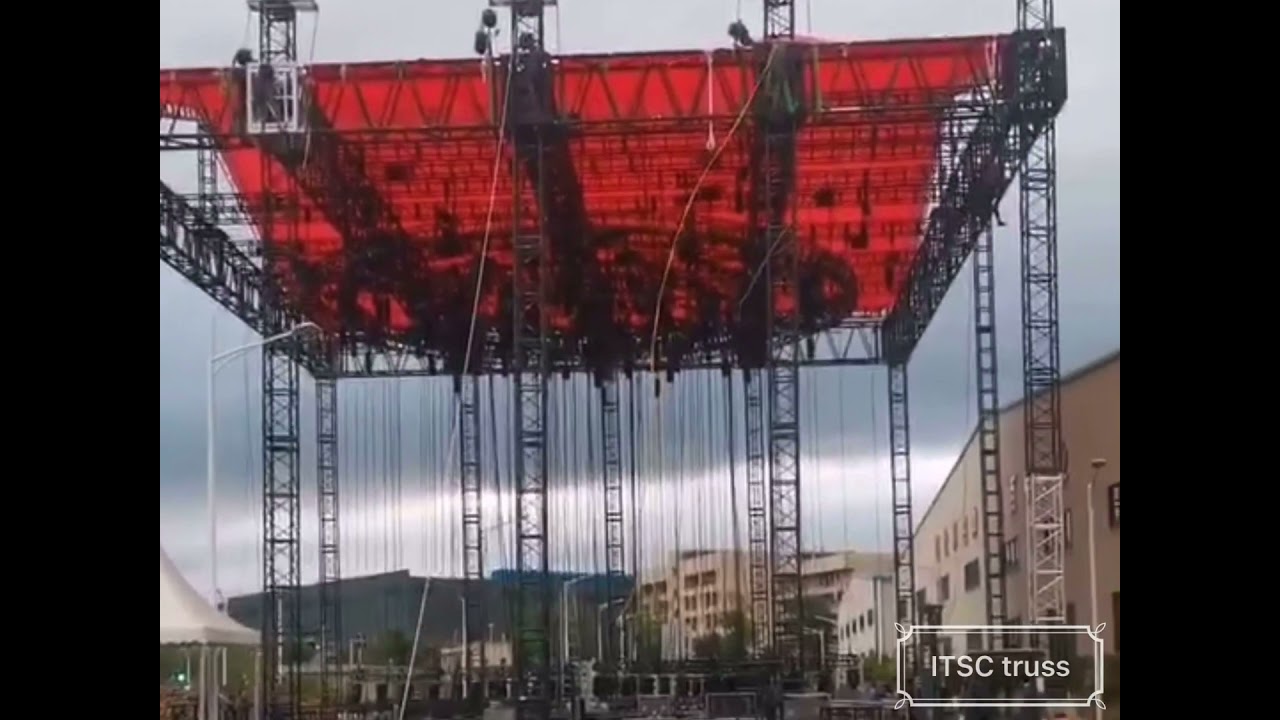 Modular Stage Truss System by ITSCtruss