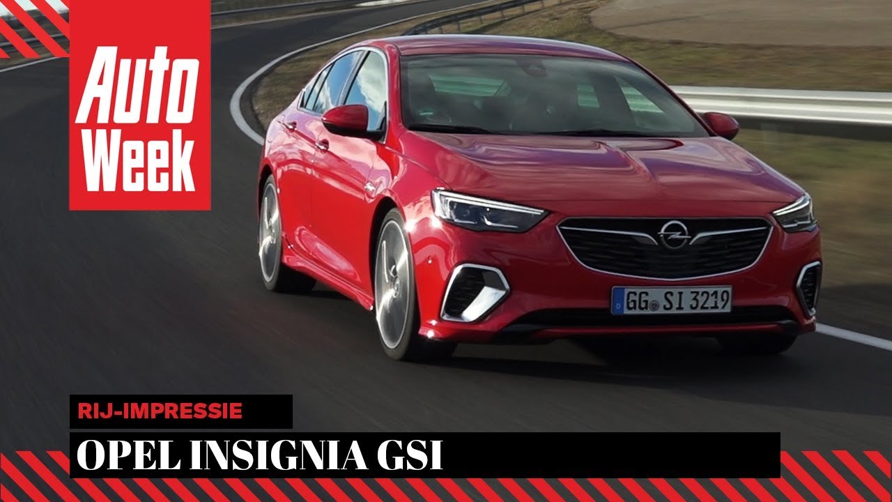 Opel Insignia GSI - AutoWeek Review - English subtitles