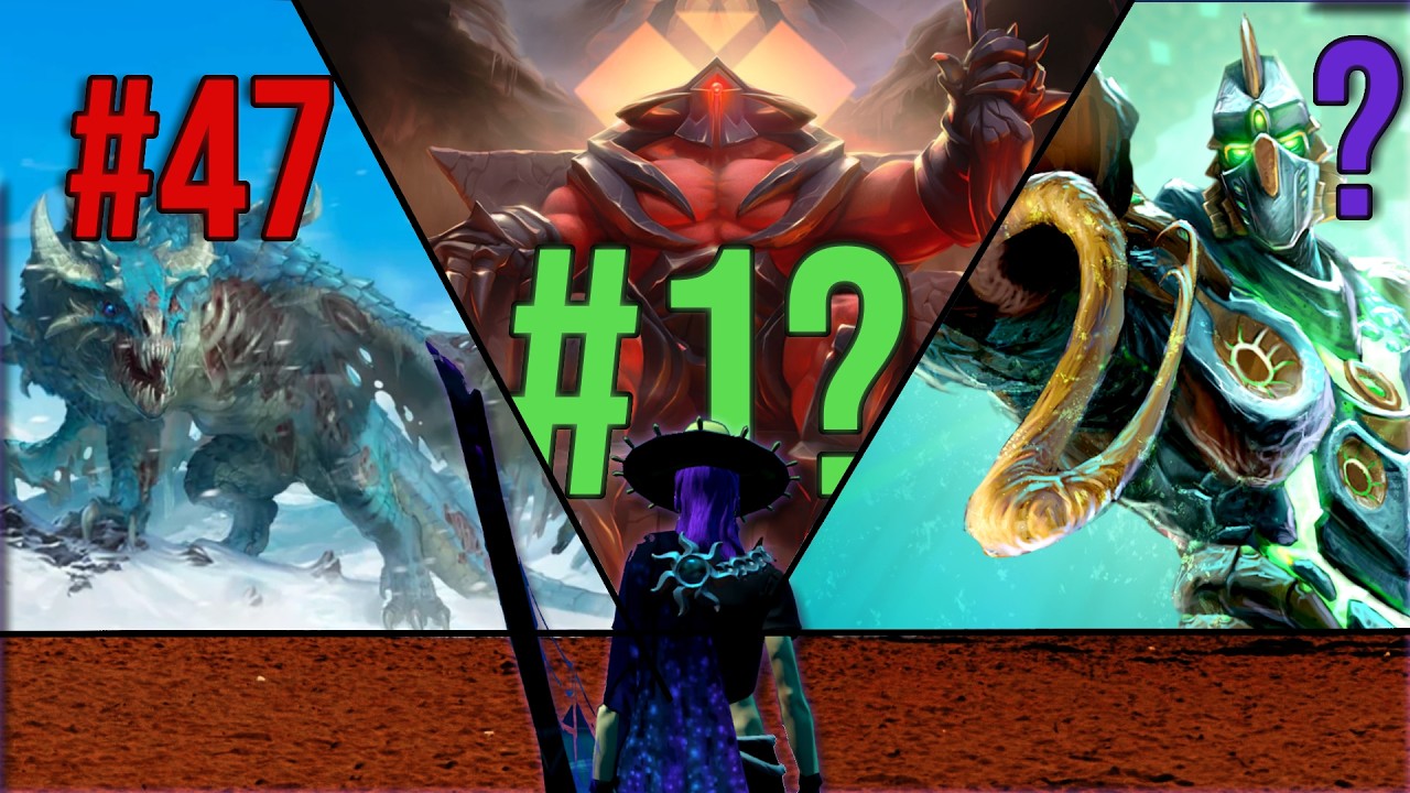 Ranking ALL 48 Runescape 3 Bosses From Worst To Best