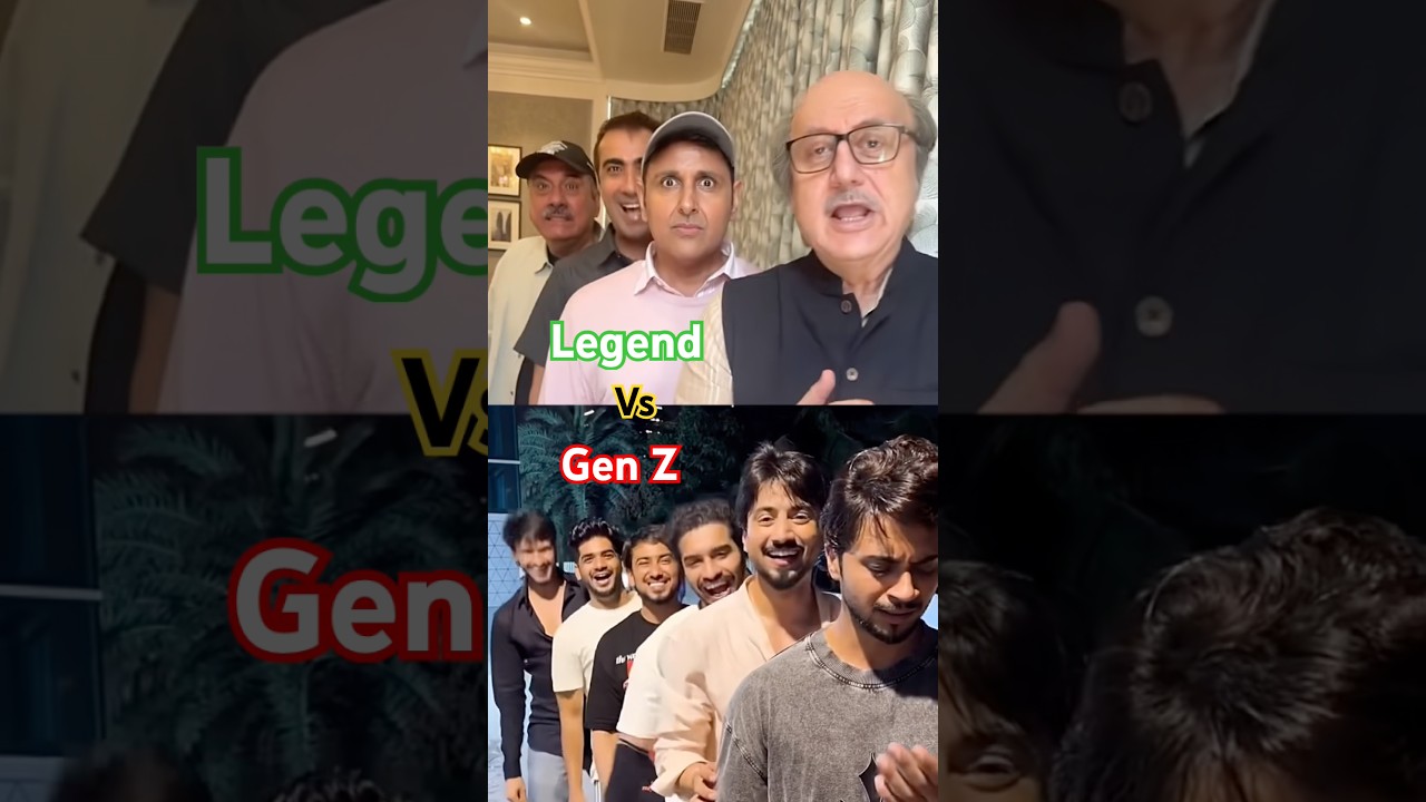 TikTok Viral Video LEGEND vs GEN-Z⁉️😂 |#mrfaisu #team07 #bollywood #legend #viral #youtube #shorts
