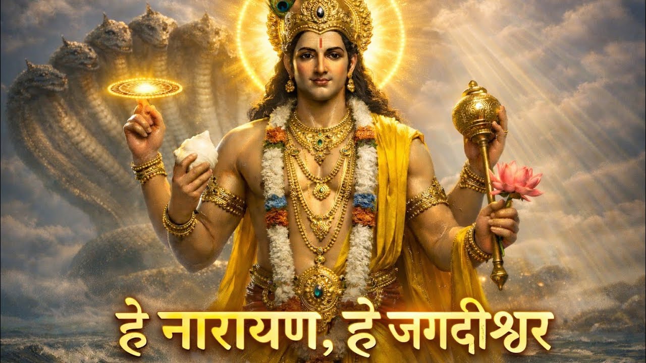 हे नारायण हे जगदीश्वर | भगवान विष्णु जी का बहुत ही सुंदर भजन | Vishnu Bhajan 2026