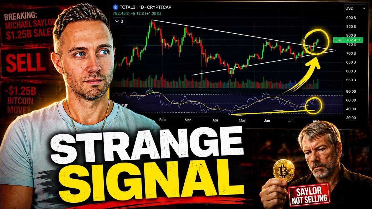 The Crypto Market Is Sending a Strange Signal (Saylor NOT Selling)