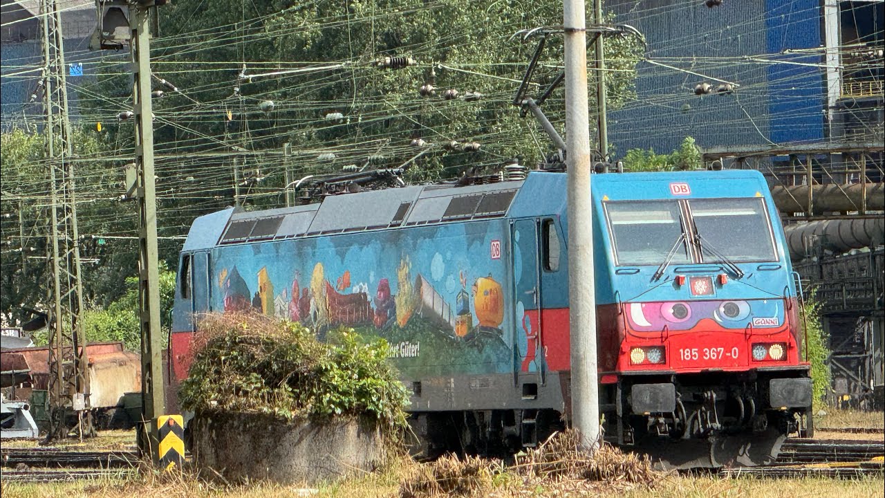 Eisenbahnverkehr in Völklingen Bahnhof am 01.07.2024