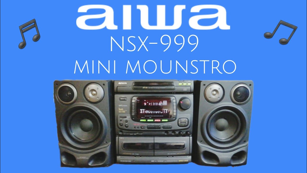 Обзор Aiwa NSX 999 (мощный для своего размера) 🔊