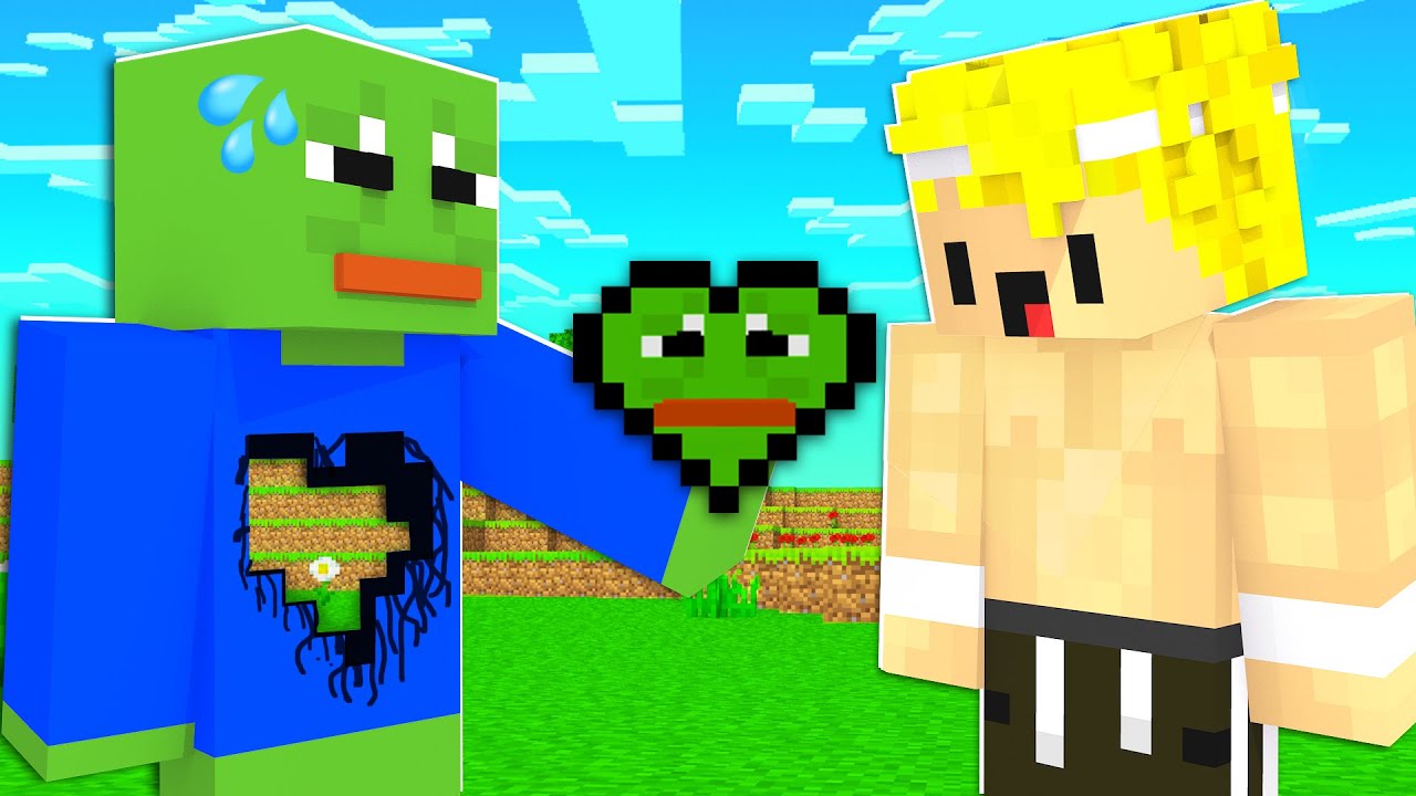 Robé los Corazones de Mi Amigo para Trollearle en Minecraft!