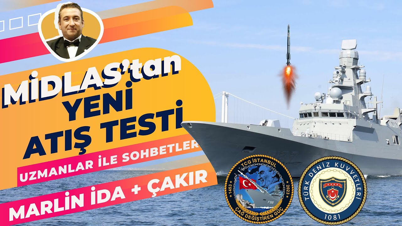 TCG İstanbul MİDLAS + Hisar-D RF 'den Yeni Atış Testi