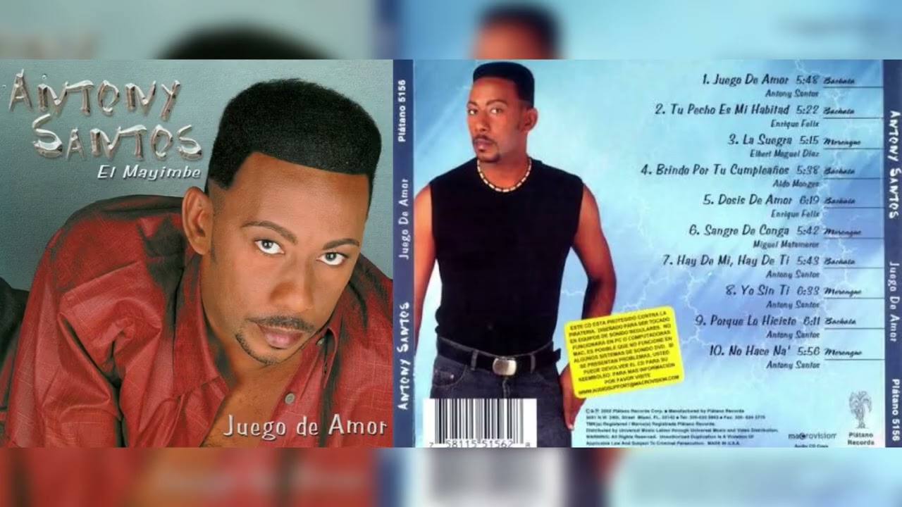 Anthony Santos - Juego de amor Album Mix