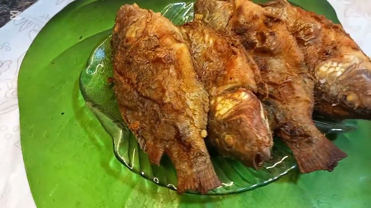 سمك مقرمش وجميل على طريقتى ثالث يوم رمضان 😋😋
