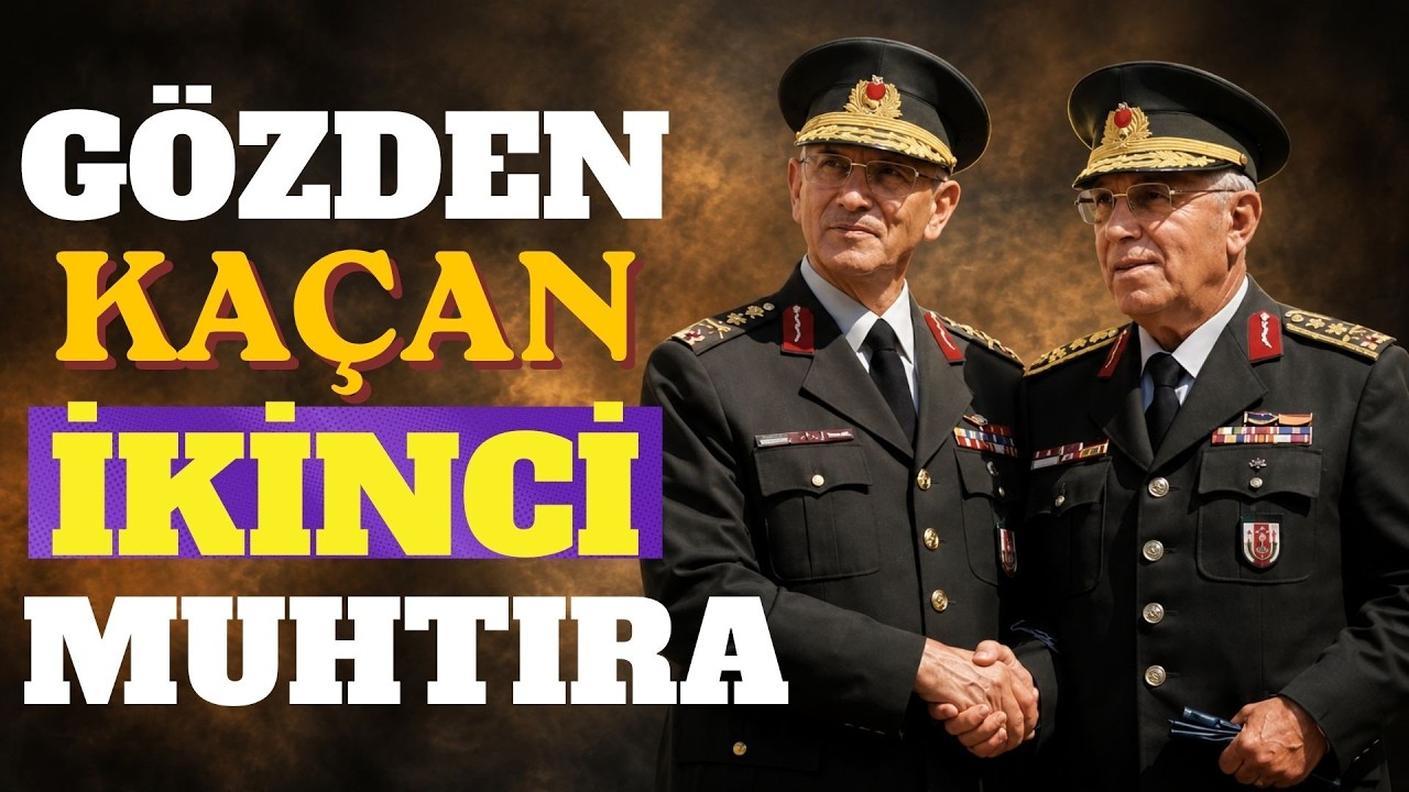GÖZDEN KAÇAN İKİNCİ MUHTIRA: MANŞETTEN BALANS AYARI MI, DARBE İMASI MI?