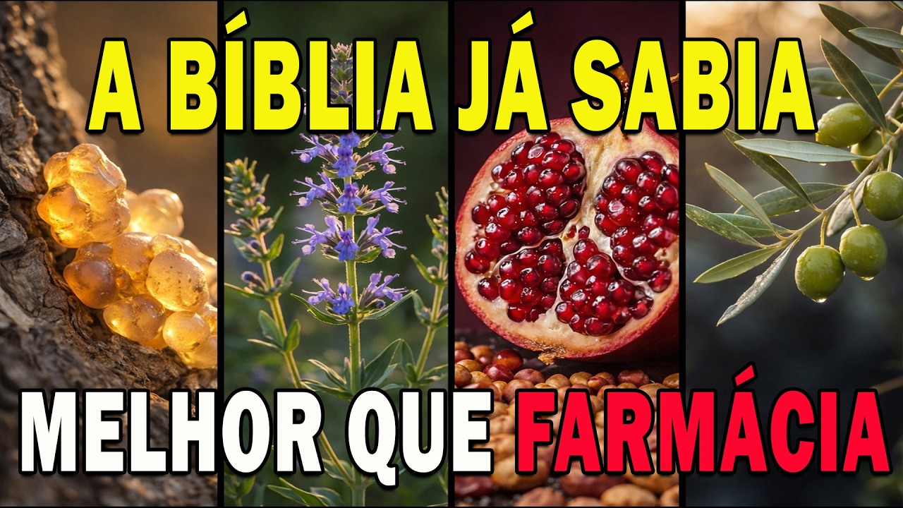 Melhor Que Farmácia: 20 Plantas da Bíblia com Benefícios Comprovados para a Saúde 🌿