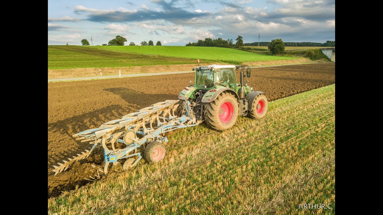 Ploughing 2019 | Fendt 724 & Lemken Plough | Germany 2019