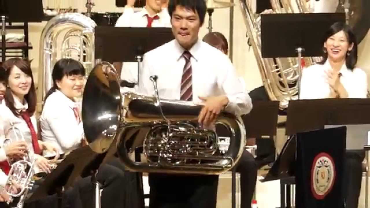 Csardas/V.Monti  E♭Bass solo Norito Usui   BrassBand TOKI