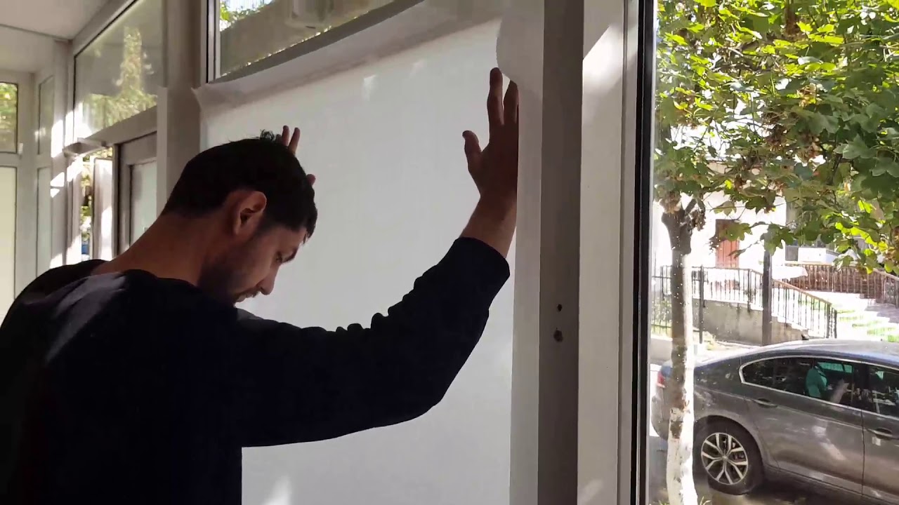Tutorial - Aplicare folie geam, sablare geam termopan
