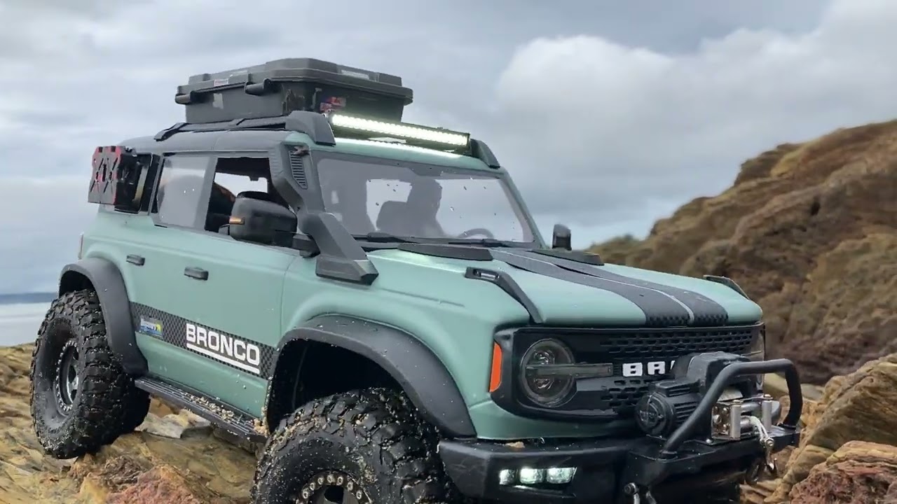 Coastal Adventure #2  1/10 scale  RC crawler track HB-R1001  FORD New BRONCO