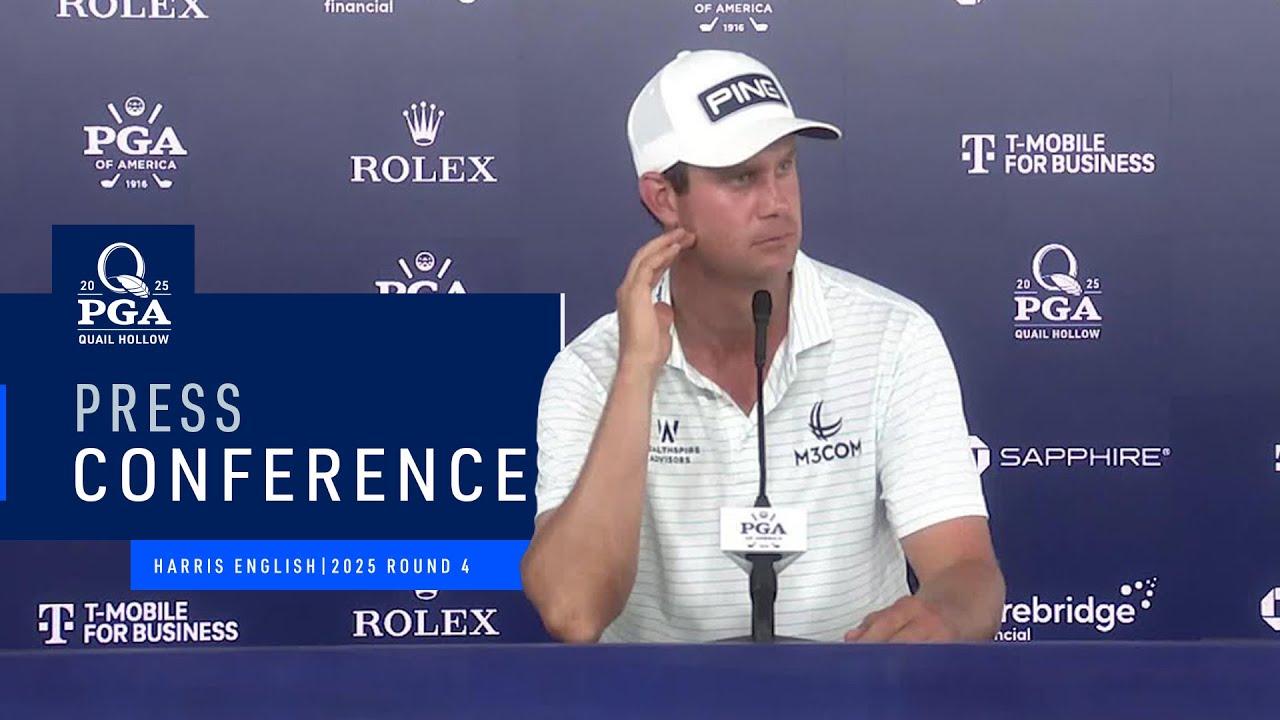 Harris English Press Conference | Round 4 | 2025 PGA Championship
