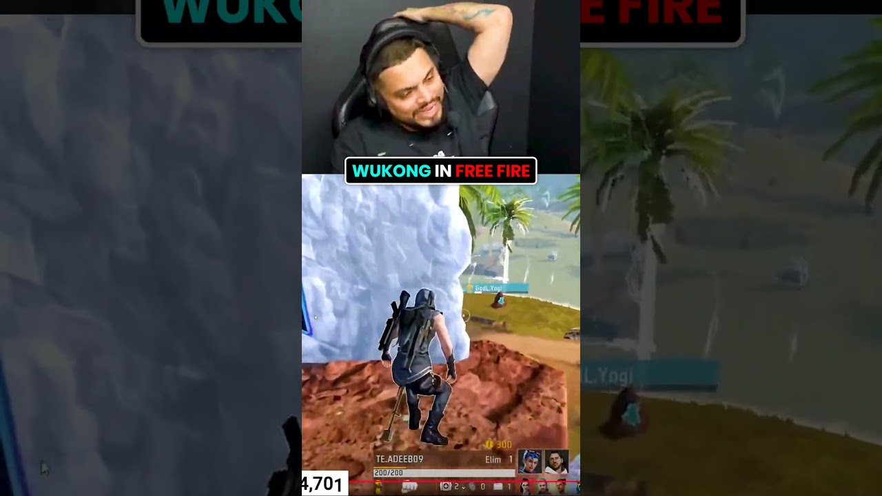 wukong in freefire ?? #freefire