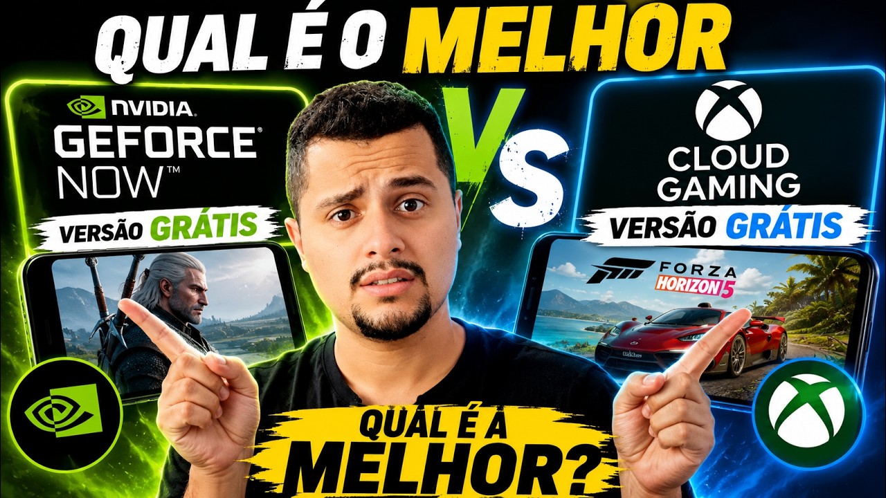 XCLOUD GRATIS VS GEFORCENOW GRATIS QUAL EO MELHOR ?