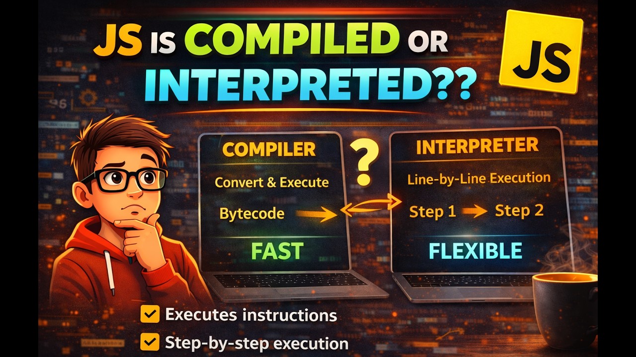JS  Compiled or Interpreted?