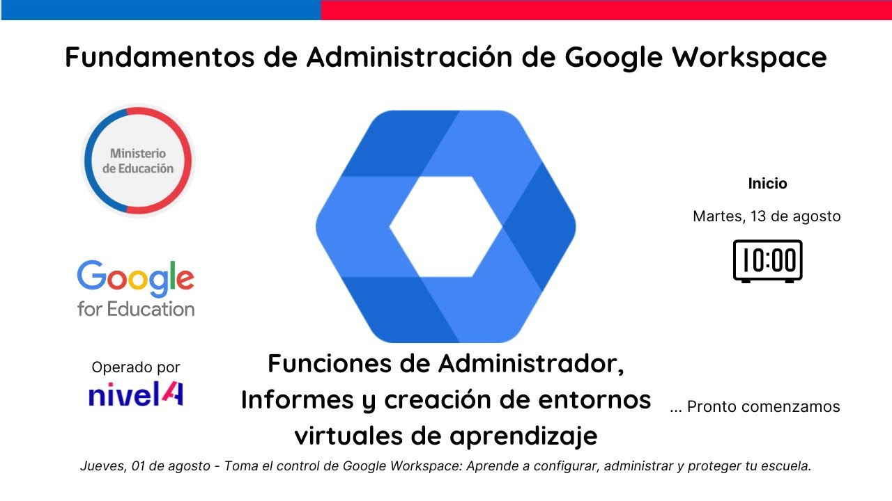 Sesión 04: Funciones de Administrador, Informes y creación de entornos virtuales de aprendizaje
