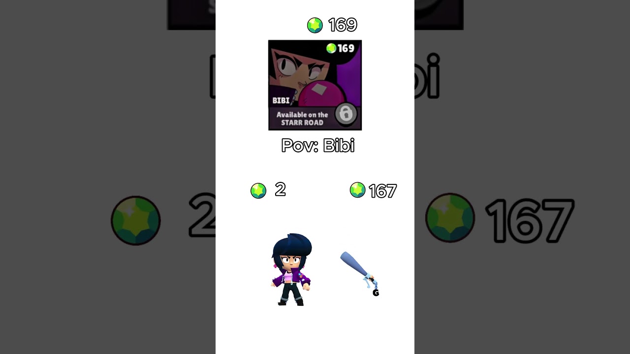 Pov: Bibi #brawlstars #dc #viral #funny