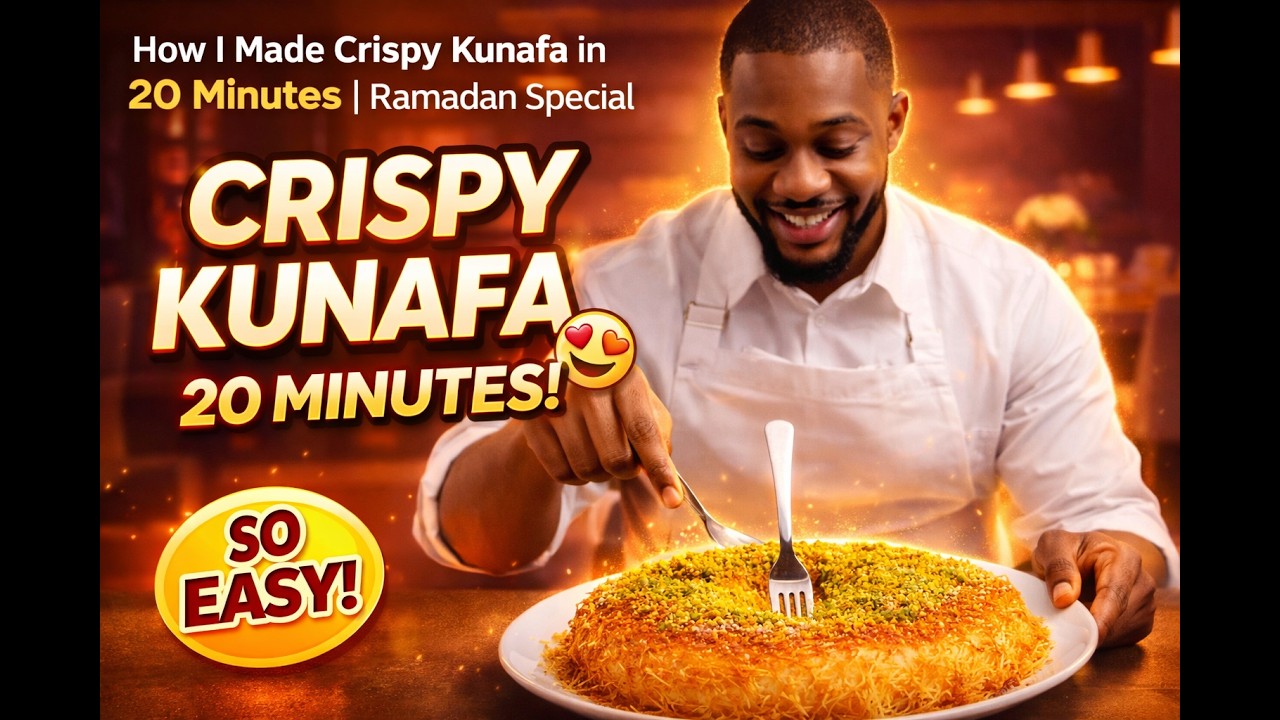 Ramadan AI Special | Crispy Kunafa Recipe